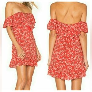 Ale by Alessandra x Revolve off-shoulder dress - size M